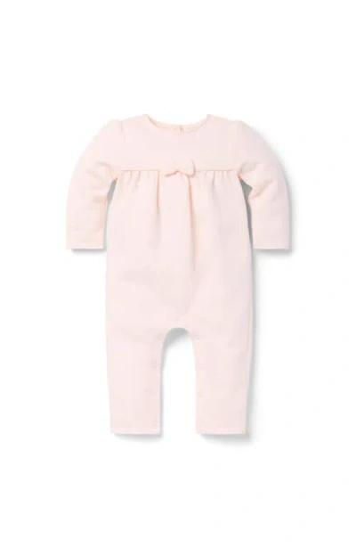 Janie And Jack Baby Floral Quilted One-piece In Pink
