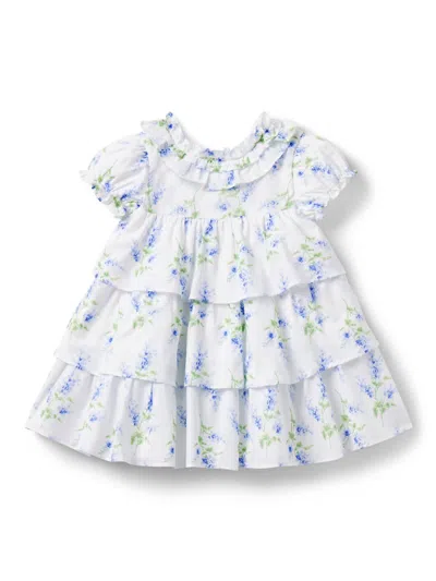 Janie And Jack Baby Girl's The Little Garden Dress In Purple
