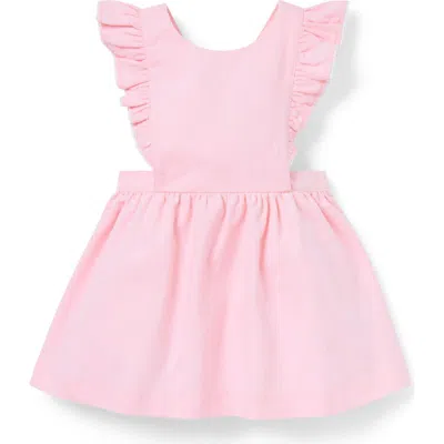 Janie And Jack Baby Ruffle Corduroy Jumper In Pink
