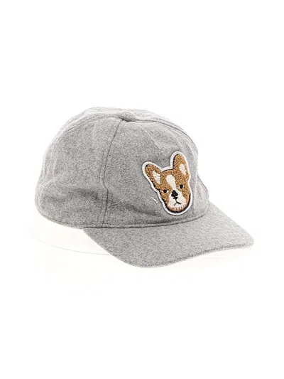 Pre-owned Janie And Jack Kids' Baseball Cap In Gray