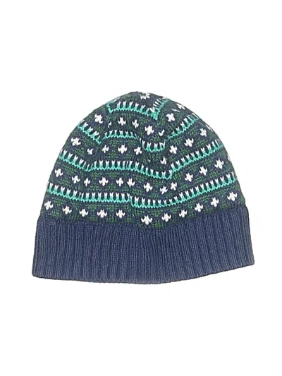 Pre-owned Janie And Jack Kids' Beanie Hat In Blue