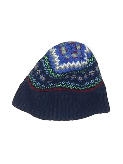 Pre-owned Janie And Jack Babies' Beanie Hat In Blue