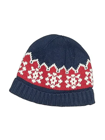 Pre-owned Janie And Jack Kids' Beanie Hat In Blue