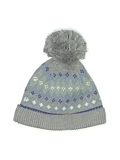 Pre-owned Janie And Jack Babies' Beanie Hat In Gray
