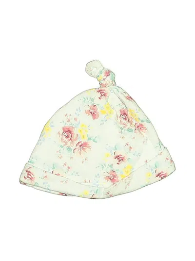 Pre-owned Janie And Jack Kids' Beanie Hat In White