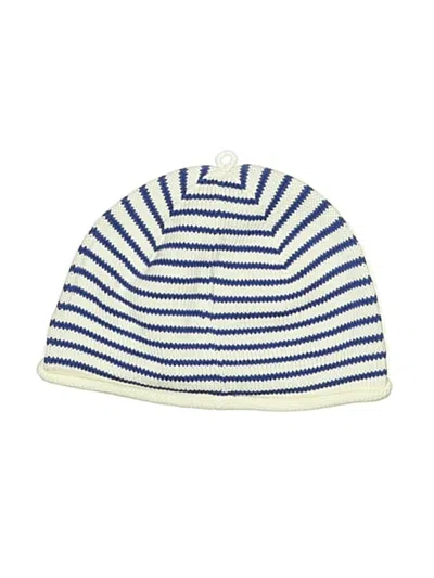 Pre-owned Janie And Jack Babies' Beanie Hat In White