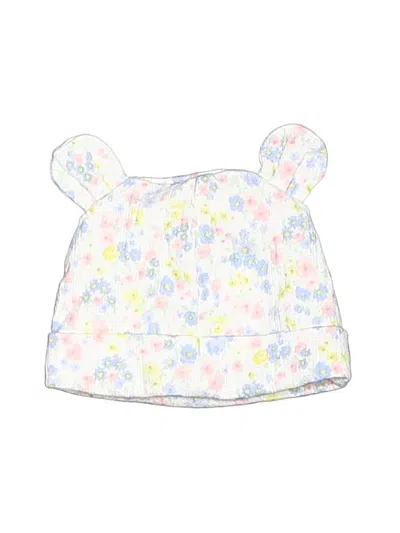 Pre-owned Janie And Jack Babies' Beanie Hat In White