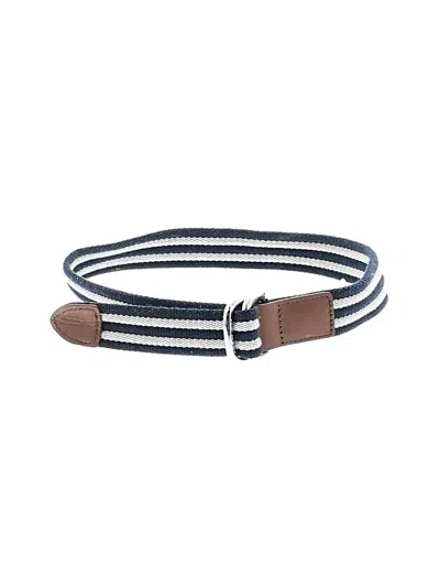 Pre-owned Janie And Jack Kids' Belt In Blue