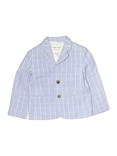 Pre-owned Janie And Jack Kids' Blazer Jacket In Blue