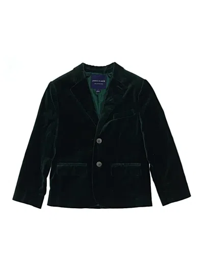 Pre-owned Janie And Jack Kids' Blazer Jacket In Green