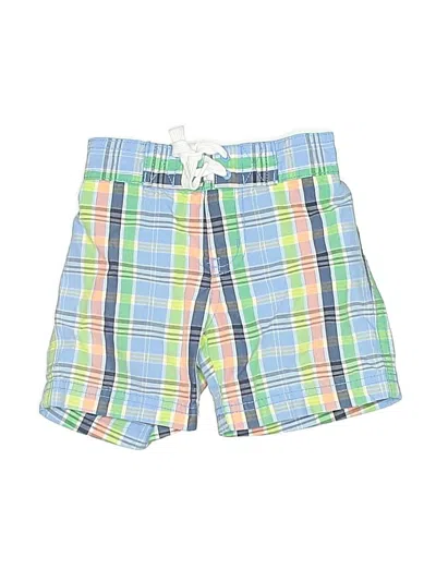 Pre-owned Janie And Jack Babies' Board Shorts In Blue