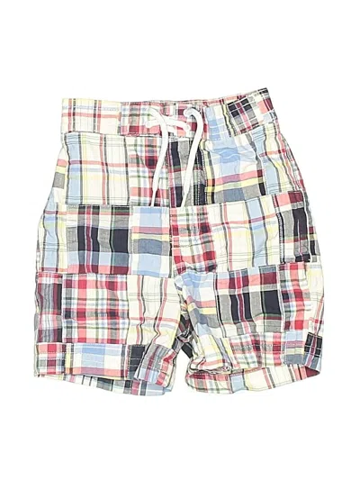 Pre-owned Janie And Jack Babies' Board Shorts In White