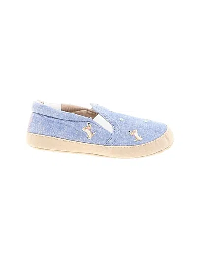 Pre-owned Janie And Jack Kids' Booties In Blue