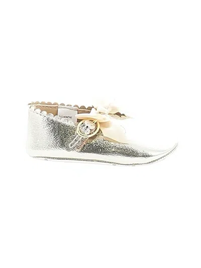 Pre-owned Janie And Jack Babies' Booties In Gold