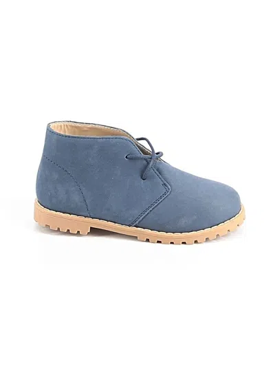 Pre-owned Janie And Jack Kids' Boots In Blue