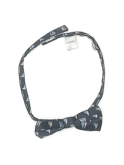 Pre-owned Janie And Jack Kids' Bowtie In Blue