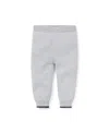 Janie And Jack Boys' Baby Race Car Sweater Pant - Baby In Gray