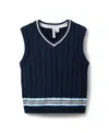 Janie And Jack Cable Knit Sweater Vest