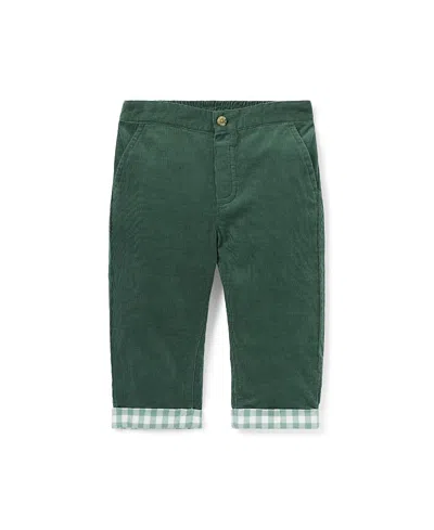 Janie And Jack Boys' Corduroy Pant - Baby In Green