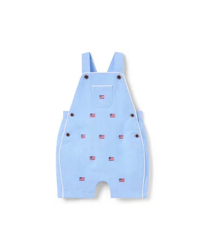 Janie And Jack Boys' Flag Icon Overall - Baby