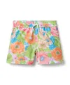 Janie And Jack Recycled Floral Swim Trunk