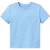 Janie And Jack Boys Slub Pocket Tee In Blue