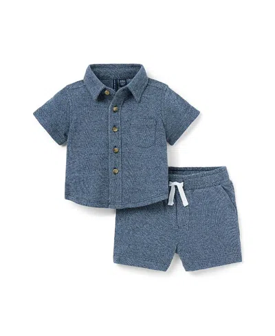 Janie And Jack Boys' The Cabana Matching Baby Set - Baby In Blue