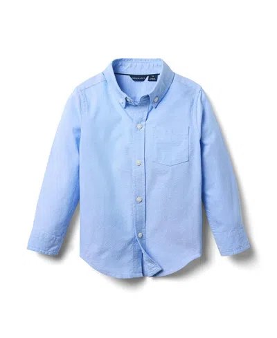 Janie And Jack Boys' The Oxford Shirt - Baby, Little Kid, Big Kid In Multi