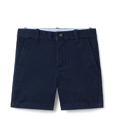 Janie And Jack Boys' The Twill Short - Baby, Little Kid, Big Kid In Blue