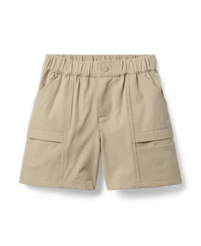 Janie And Jack Boys' Trek Short - Little Kid, Big Kid In Brown