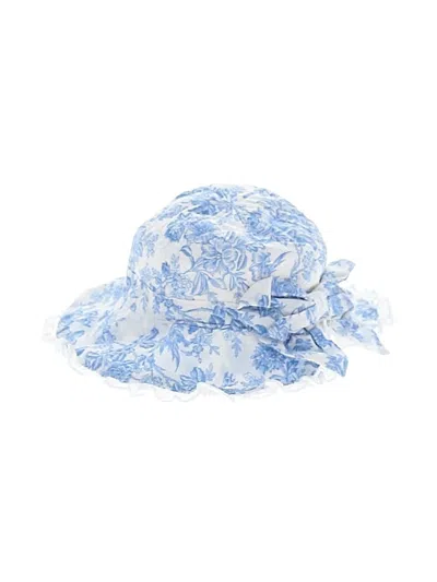 Pre-owned Janie And Jack Babies' Bucket Hat In Blue