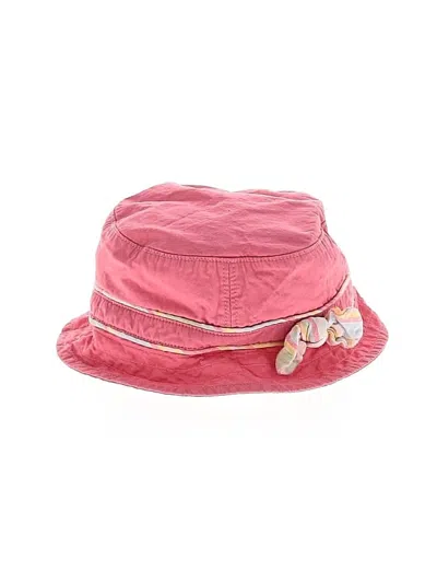 Pre-owned Janie And Jack Babies' Bucket Hat In Pink