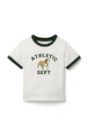 Janie And Jack Bulldog Tee In Gray
