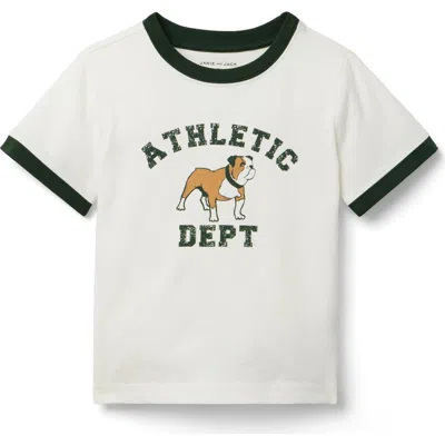 Janie And Jack Babies'  Bulldog Tee In White