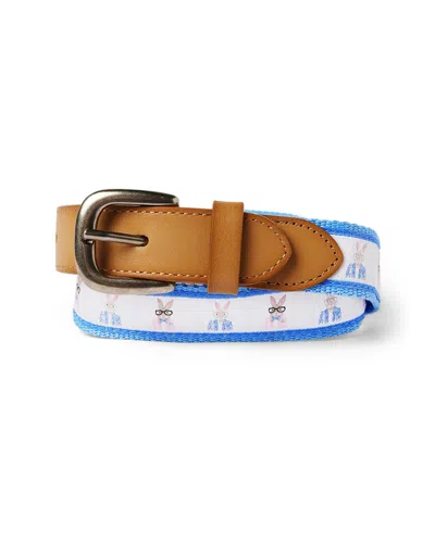 Janie And Jack Bunny Belt In Blue