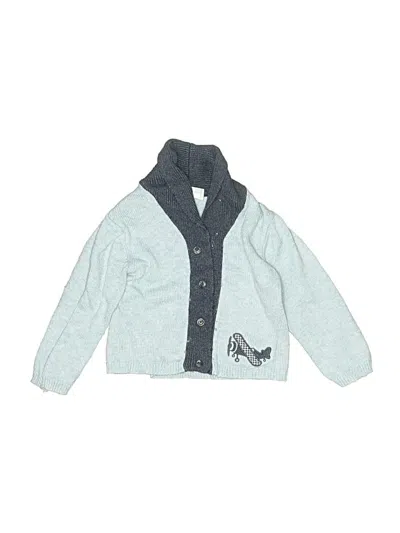 Pre-owned Janie And Jack Kids' Cardigan Sweater In Blue