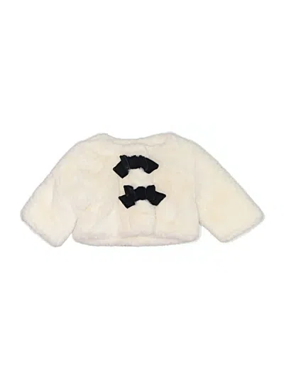 Pre-owned Janie And Jack Babies' Cardigan Sweater In Ivory