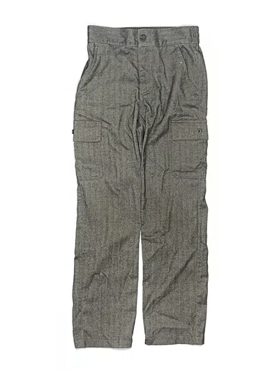 Pre-owned Janie And Jack Kids' Cargo Pants In Gray