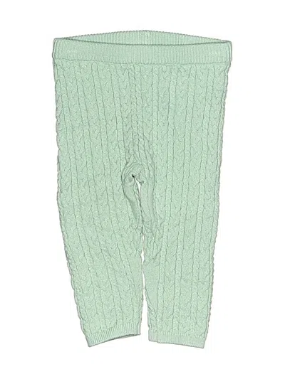 Pre-owned Janie And Jack Babies' Casual Pants In Green