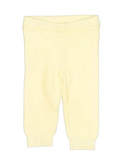 Pre-owned Janie And Jack Babies' Casual Pants In Yellow