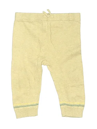 Pre-owned Janie And Jack Kids' Casual Pants In Yellow