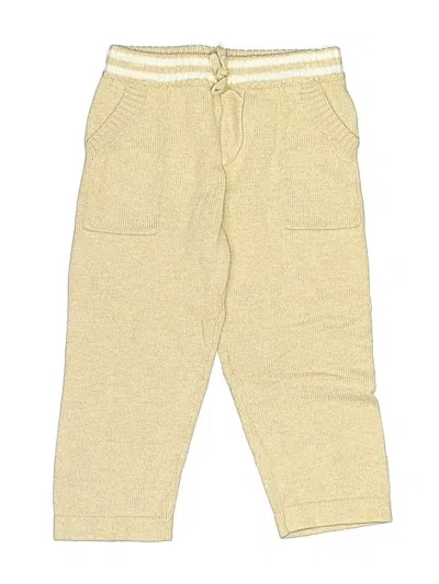 Pre-owned Janie And Jack Kids' Casual Pants In Yellow