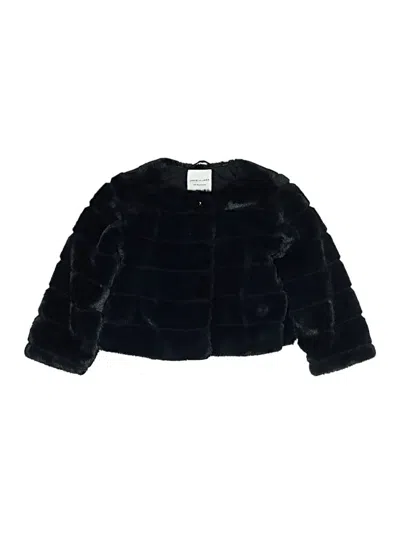 Pre-owned Janie And Jack Kids' Coat In Black
