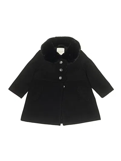 Pre-owned Janie And Jack Babies' Coat In Black