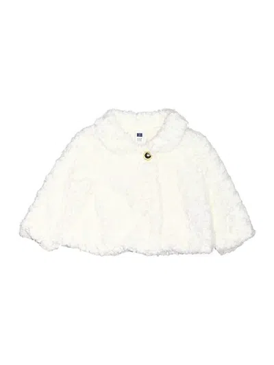 Pre-owned Janie And Jack Kids' Coat In Ivory
