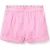 Janie And Jack Corduroy Ruffle Short In Pink