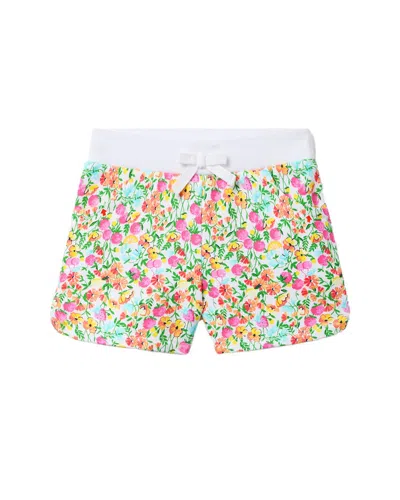 Janie And Jack Ditsy Floral Short In Multi