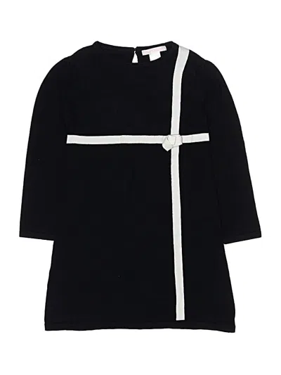 Pre-owned Janie And Jack Kids' Dress In Black