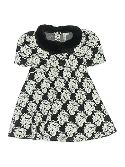 Pre-owned Janie And Jack Kids' Dress In Black