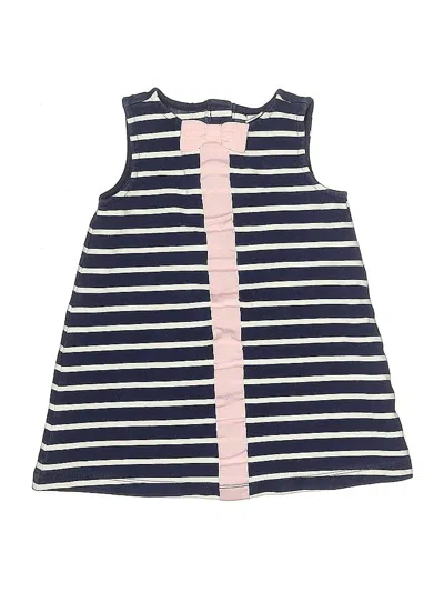 Pre-owned Janie And Jack Kids' Dress In Blue
